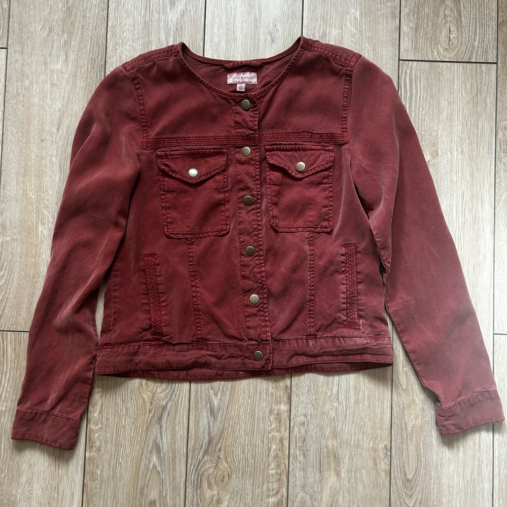 Lucky Brand Red Utility Jacket